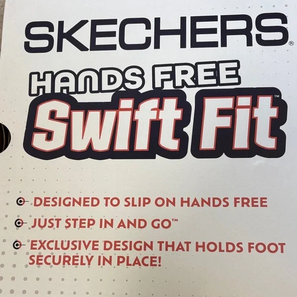 NWT/NIB Skechers Men’s Brown Hands Free Swift Fit Casual Shoes - Picture 7 of 7